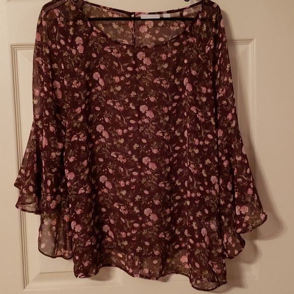 New York & Company Tops - New York and Company bell sleeves blouse